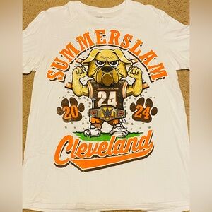 WWE 2024 Summer Slam Cleveland Shirt & Koozie